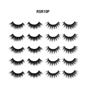 3D Faux Mink Eyelashes Jumbo Pack Mix 10 Pairs