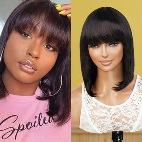Instant Fab 100% Human Hair Wig Spinel
