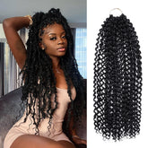 Authentic Synthetic Hair Crochet Braids 6X Value Pack Water Wave 22"