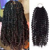 Authentic Synthetic Hair Crochet Braids Water Wave 22"
