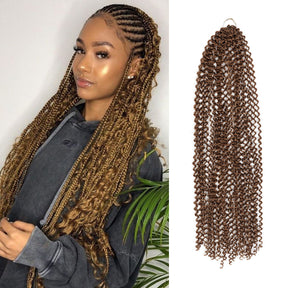 Authentic Synthetic Hair Crochet Braids 6X Value Pack Water Wave 32"