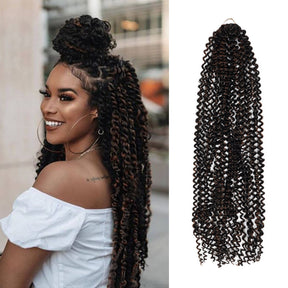 Authentic Synthetic Hair Crochet Braids 6X Value Pack Water Wave 32"