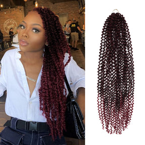 Authentic Synthetic Hair Crochet Braids 6X Value Pack Water Wave 32"