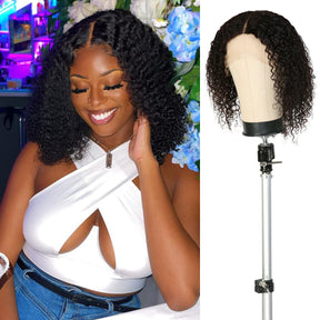 Most affordable human hair lace wig that Exclusively developed and defined lace wigs by AliHairs, It made by Unprocessed Virgin Human hair, Long Curly hairstyle, The cap is flexible elastic net material, Can Be Dyed All colors, It is perfect for everyday use or any other special occasion. Curly hair never gets out of trend.