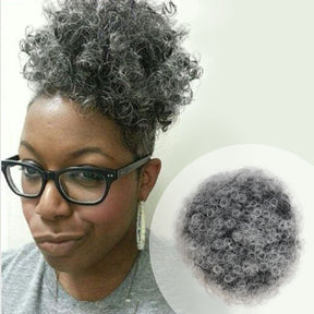 Instant Glitz Synthetic Drawstring Ponytail Retro Puff Small