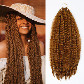 Authentic Synthetic Hair Crochet Braids Pre-Looped Afro Twist 18"