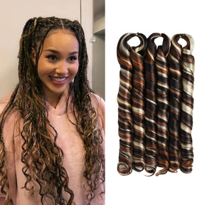Authentic 3X Value Pack French Curl Braid 22"