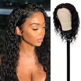T part wig has a full front hairline area. So, this leads to a similar natural result that you would get with a more expensive lace frontal wig. 150% Density Transparent Lace Wig made with Virgin Human hair,  Pre-plucked to perfection, Best summer vacation wigs, Natural color wig, Pre-Plucked with Baby Hair, Low maintenance hairstyle. Fits All Face Shapes.