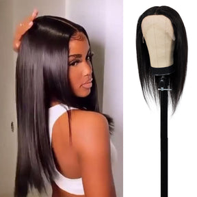 The T part wig is one of the most affordable wig types, We don't need to spend much time customizing the hairline and parting space, Silky smooth texture, Light weight, Natural Looking, Soft, Heathly, Tangle Free & No Shedding, No additional plucking required, The wig comes ready to use, It can be dye, bleach and perm as you want.