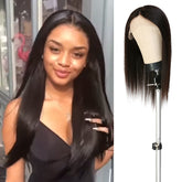 The T part wig is one of the most affordable wig types, We don't need to spend much time customizing the hairline and parting space, Silky smooth texture, Light weight, Natural Looking, Soft, Heathly, Tangle Free & No Shedding, No additional plucking required, The wig comes ready to use, It can be dye, bleach and perm as you want.