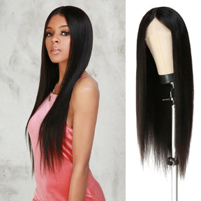 The T part wig is one of the most affordable wig types, We don't need to spend much time customizing the hairline and parting space, Silky smooth texture, Light weight, Natural Looking, Soft, Heathly, Tangle Free & No Shedding, No additional plucking required, The wig comes ready to use, It can be dye, bleach and perm as you want.