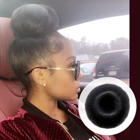 Instant Glitz Synthetic Hair Bun Sweet Rolls Classic Glazed Medium