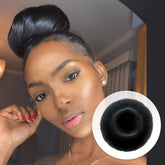 Instant Glitz Synthetic Hair Bun Sweet Rolls Classic Glazed Medium