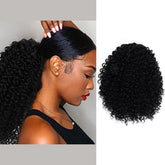 Instant Glitz Synthetic Drawstring Ponytail Spiral Curl 12"