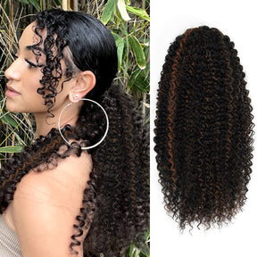 Instant Glitz Synthetic Drawstring Ponytail Spiral Curl 20"