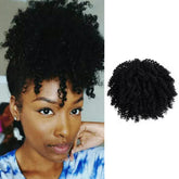 Instant Glitz Synthetic Drawstring Ponytail Spring Curl 5"