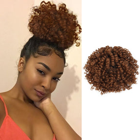 Instant Glitz Synthetic Drawstring Ponytail Spring Curl 5"