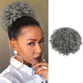 Instant Glitz Synthetic Drawstring Ponytail Spring Curl 5"