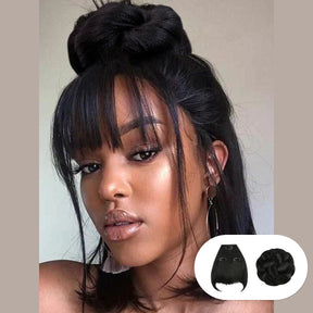Instant Glitz Sweet Rolls Fringe Bang & French Cruller Bun