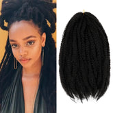 Authentic Synthetic Hair Crochet Braids Afro Twist 18" (Marley Style)