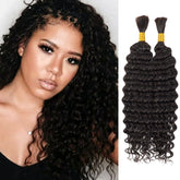 Starlet 100% Virgin Unprocessed Human Braiding Hair Deep Bulk