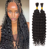 Starlet 100% Virgin Unprocessed Human Braiding Hair Deep Bulk