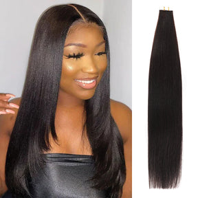 Starlet 100% Virgin Unprocessed Human Hair Tape-In Extension 20pcs Straight