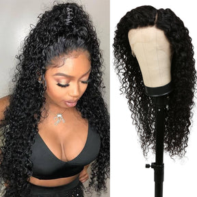 Human Hair, Lace Wig, 13x4, Frontal, Free Part, Bohemian, Jerry, 28"