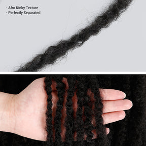 Authentic Synthetic Hair Crochet Braids Afro Twist 18" (Marley Style)