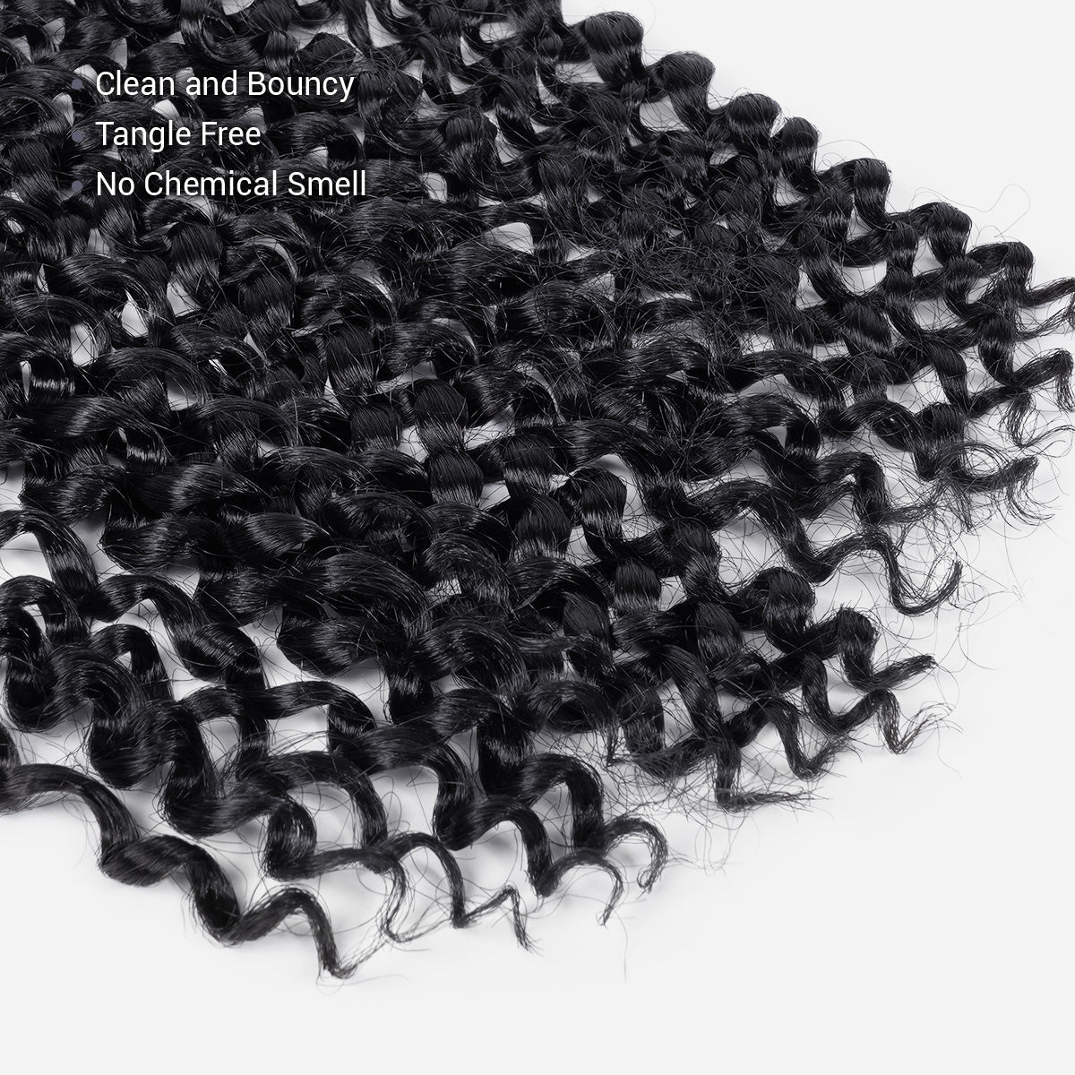 Authentic Synthetic Hair Crochet Braids 6X Value Pack Water Wave 22"