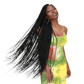 Authentic Synthetic Hair Crochet Braid Pre-Looped Senegalese Twist Braid 38"