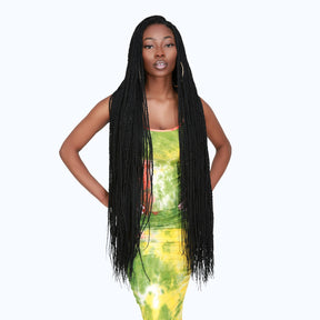 Authentic Synthetic Hair Crochet Braid Pre-Looped Senegalese Twist Braid 38"