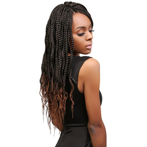Authentic Crochet Braid Pre-Looped Wavy Box Braid 20"