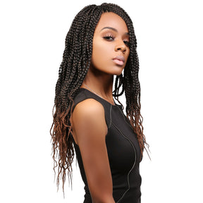 Authentic Crochet Braid Pre-Looped Wavy Box Braid 20"