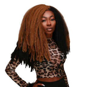 Authentic Synthetic Hair Crochet Braids Pre-Looped Afro Twist 18"