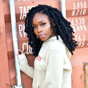 Authentic Synthetic Hair Pre-Looped Butterfly Locs 12"