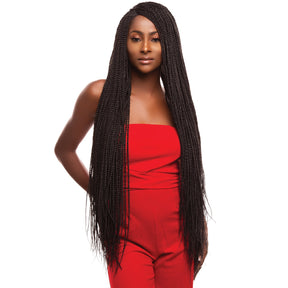 Authentic Synthetic Hair Crochet Braid Pre-Looped Senegalese Twist Braid 32"