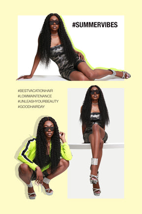 Most affordable human hair lace wig that Exclusively developed and defined lace wigs by AliHairs, It made by Unprocessed Virgin Human hair, Long Curly hairstyle, The cap is flexible elastic net material, Can Be Dyed All colors, It is perfect for everyday use or any other special occasion. Curly hair never gets out of trend.