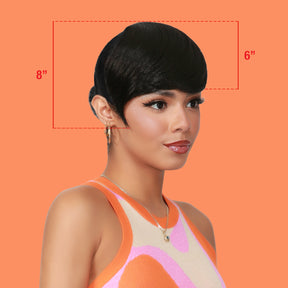 Swoop Side Bang, Curtain Bang, Layered Bang, Hair Piece