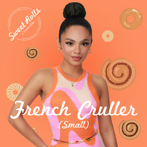 French Cruller, Pin Curl Updo, Cardi B, BAPS, Small Bun