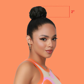 French Cruller, Pin Curl Updo, Cardi B, BAPS, Small Bun