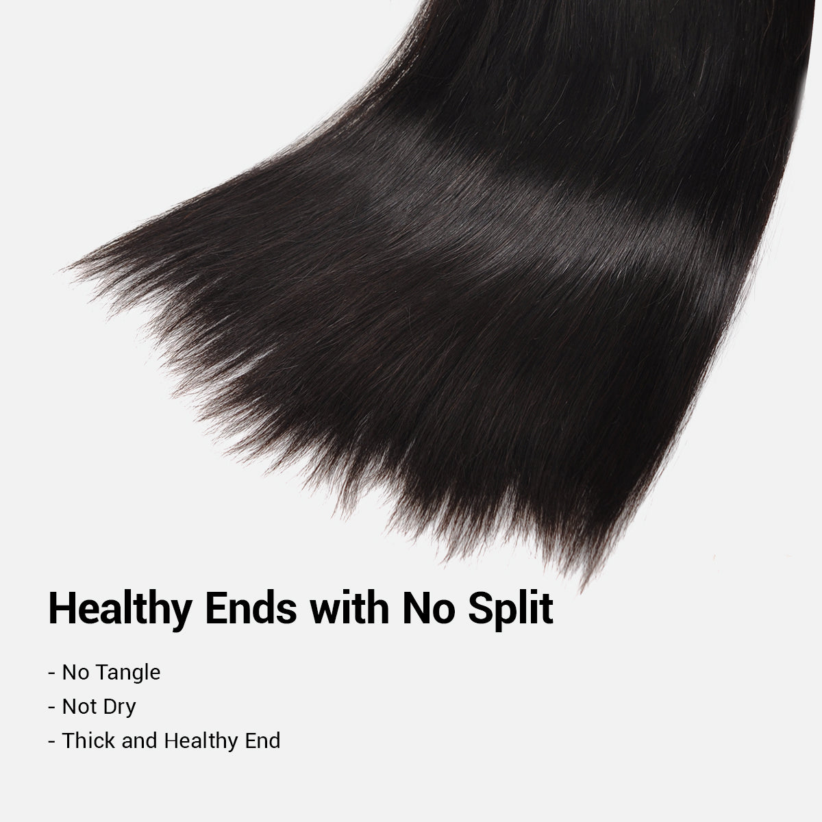 Human HairHuman Hair, Bundle, Unprocessed, Weave, Straight