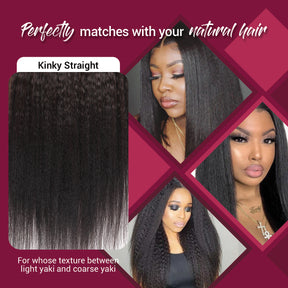 Starlet 100% Virgin Unprocessed Human Hair Tape-In Extension 20Pcs Kinky Straight