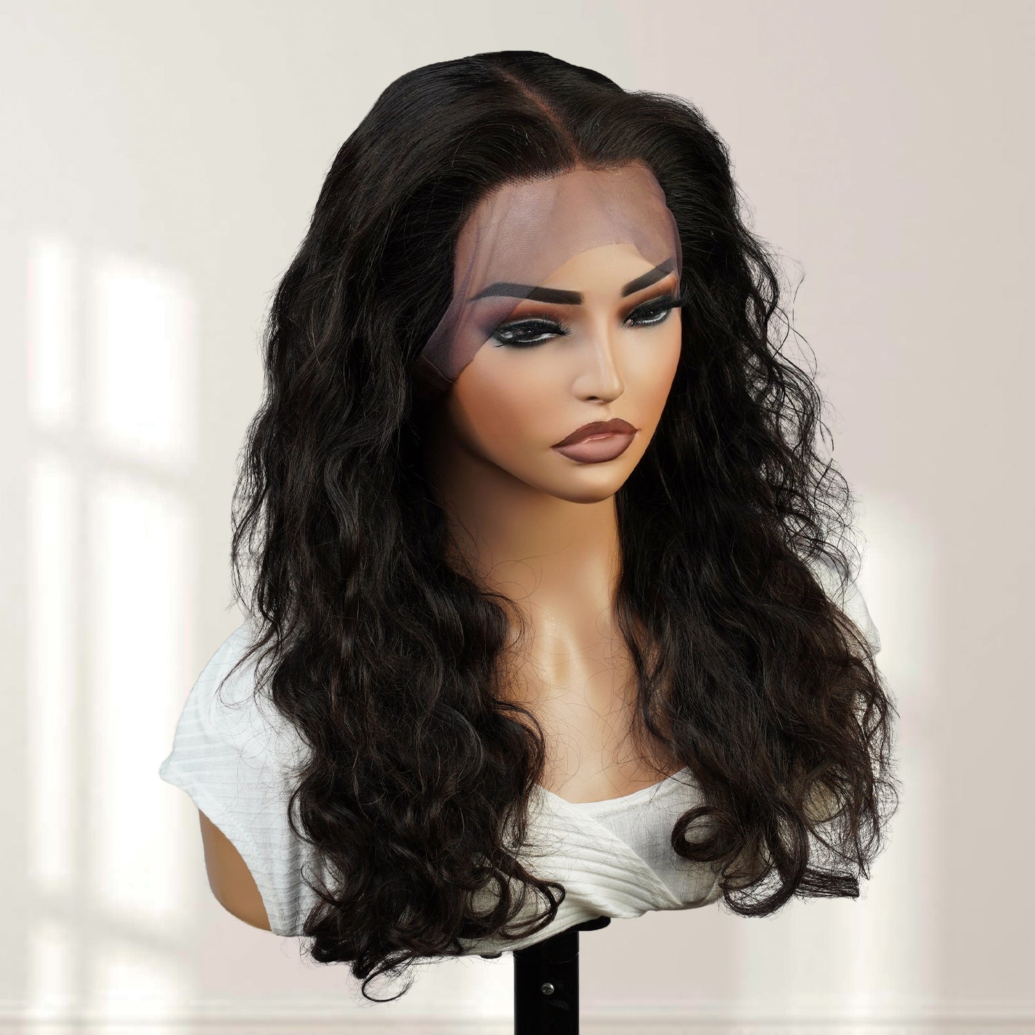 100% Brazilian Virgin Remi Human Hair 360 Lace Frontal Wig Body Wave 20"