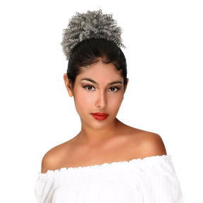 Instant Glitz Synthetic Drawstring Ponytail Spring Curl 5"