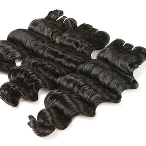 100% Virgin Remy Human Hair Unprocessed Brazilian Bundle Hair Weave Loose Deep