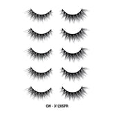 3D Cashmere Eyelashes Value Pack 5 Pairs (CW)