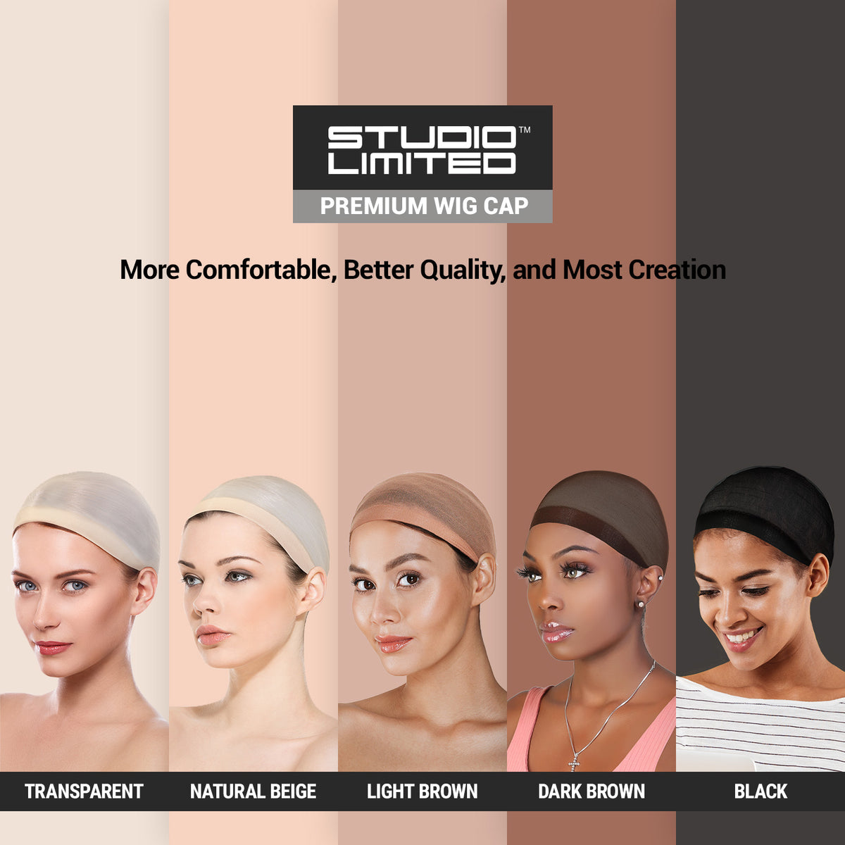 Skin tone store wig cap