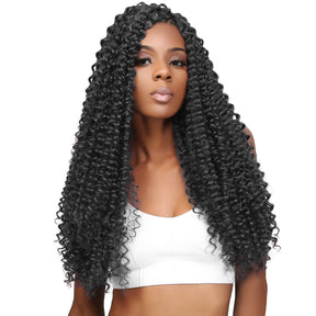 Authentic Synthetic Hair Crochet Braids Water Wave 22"
