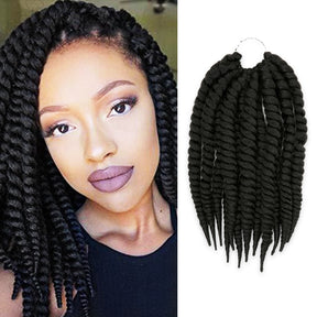 Authentic Crochet Braids Pre-Looped 6X Value Pack Double Jumbo Senegalese Twist 12"